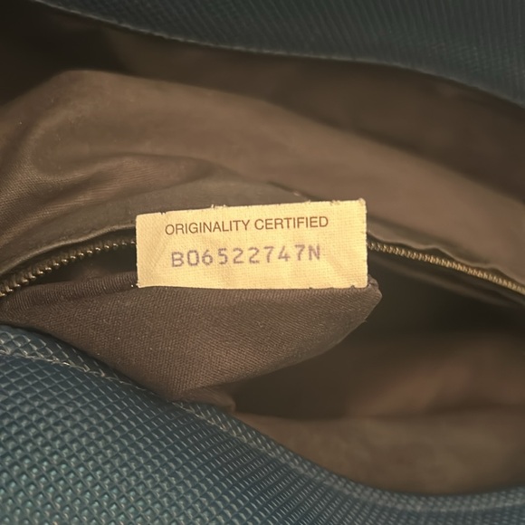 Vintage Classic Bottega Veneta Navy Blue Preowned Cabat Tote Shoulder Bag - Picture 11 of 13